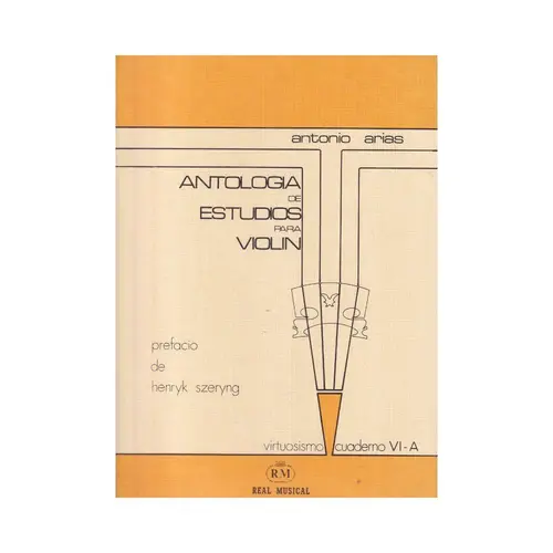 Antologia De Estudios Para Violin - Vol.6A