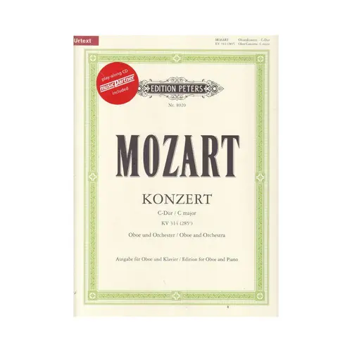 Konzert C Dur KV 314 (285d) for oboe and piano