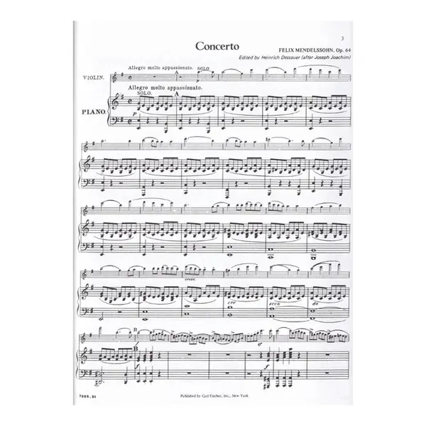 Concerto For Violin - Op.64