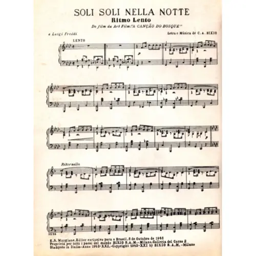 Soli,Soli,Nella Notte