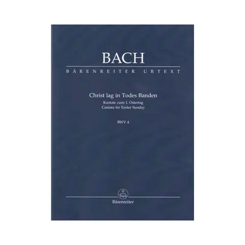 Christ lag in Todes Banden - Cantata for Easter Sunday  - BWV 4 - Study Score
