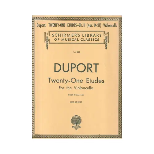 Twenty-One Etudes - Vol. 2 (N.14-21)   (Ed 638)