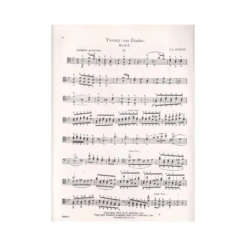 Twenty-One Etudes - Vol. 2 (N.14-21)   (Ed 638)