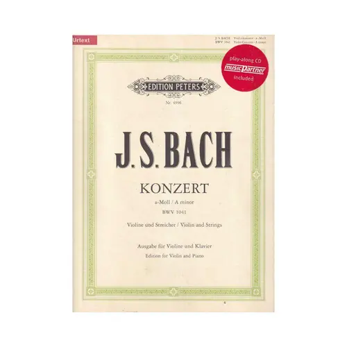 Konzert A Moll A Minor Bwv 1041 - Inclui Cd