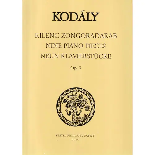 Neun Klavierstucke - Op.3