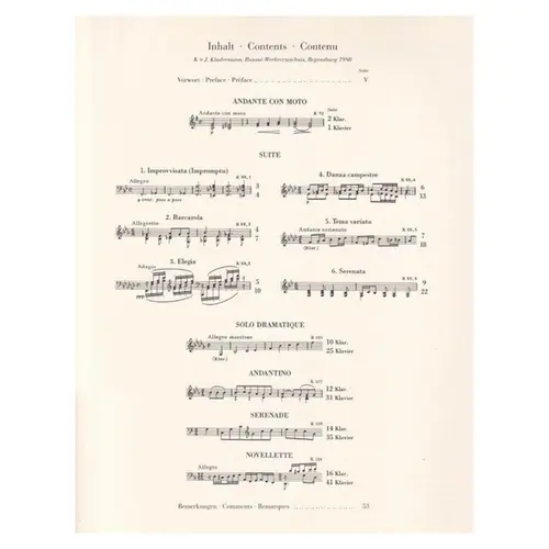 Early Character Pieces for Clarinet and Piano