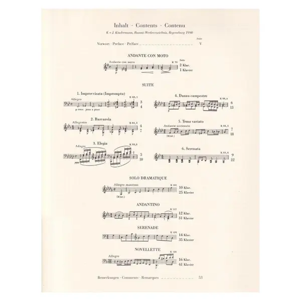 Early Character Pieces for Clarinet and Piano