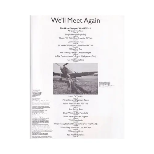 We`Ll Meet Again-Great Songs War 2