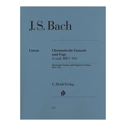 Chromatische Fantasie Und Fuge D Moll - Bwv 903