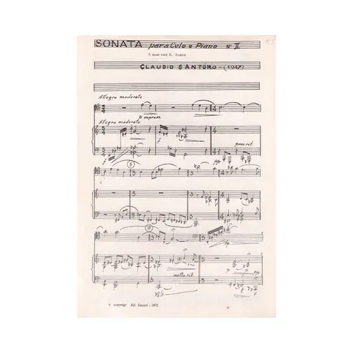 Sonata N.II   (Cello E Piano)