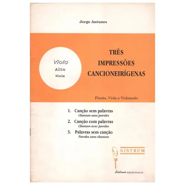 Tres Impressoes Cancioneirigenas