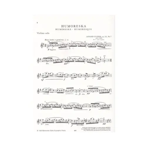Humoreska-Op.101/7