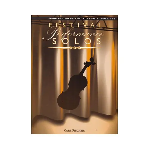 Festival Performance Solos - Piano Accompaniment