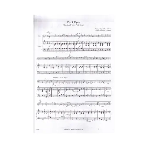 Festival Performance Solos - Piano Accompaniment