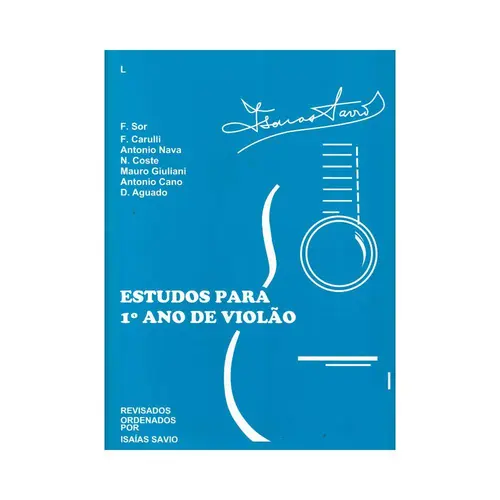Estudos Para 1º ano de violão