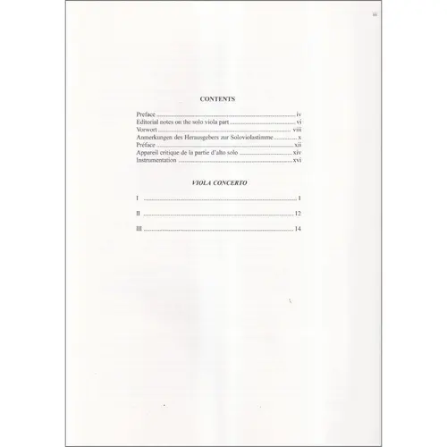 Viola Concerto