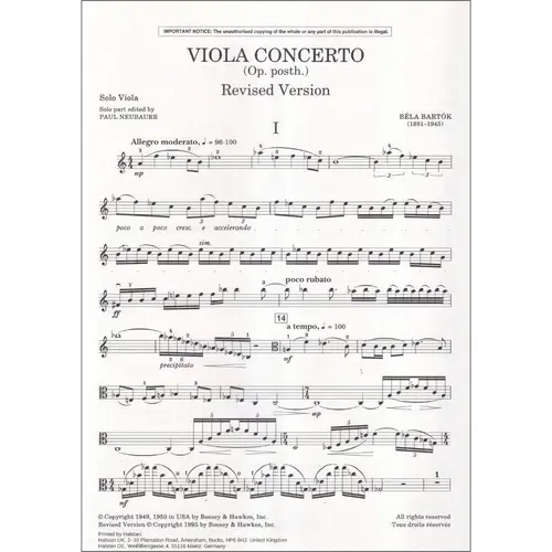 Viola Concerto