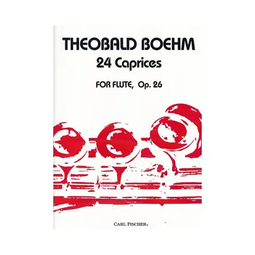 24 Caprices For Flute - Op.26