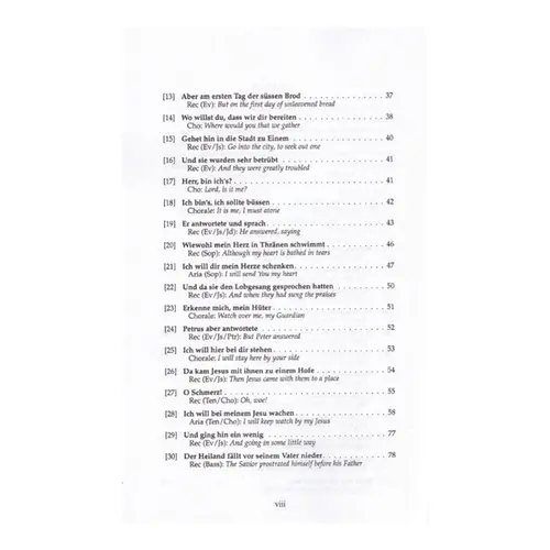 St. Matthew Passion - Bwv 244  ( study score )