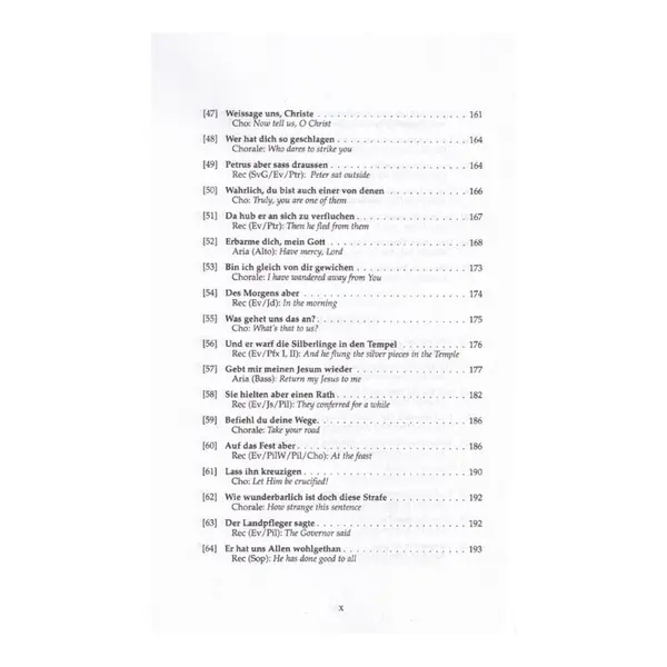 St. Matthew Passion - Bwv 244  ( study score )