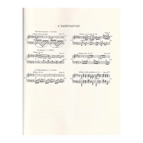 Préludes Op.103 - Impromptus Opus 25,31,34,91,102,86 bis  (Klavierwerke I)
