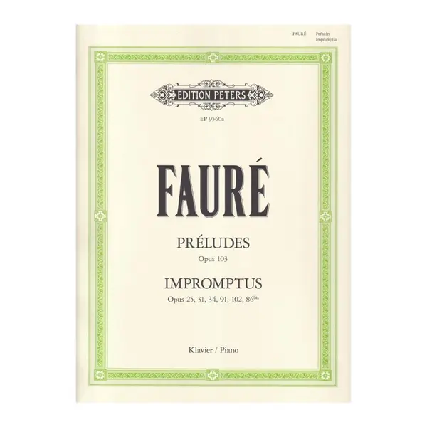 Préludes Op.103 - Impromptus Opus 25,31,34,91,102,86 bis  (Klavierwerke I)