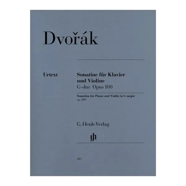 Sonatina for piano and violin in G major Op.100  - Urtext