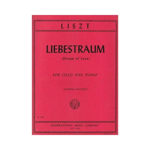 Liebestraum (Dream Of Love) - Cello