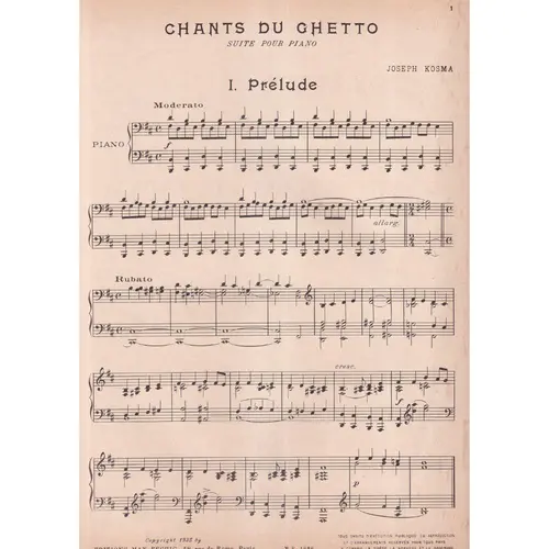 Chants Du Ghetto  (Edição Antiga)