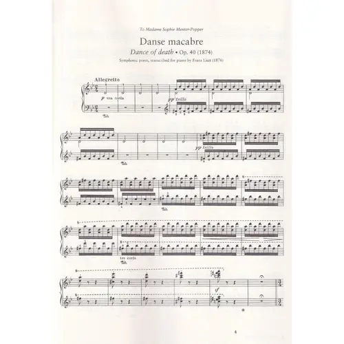 Danse Macabre And Other Works For Solo Piano