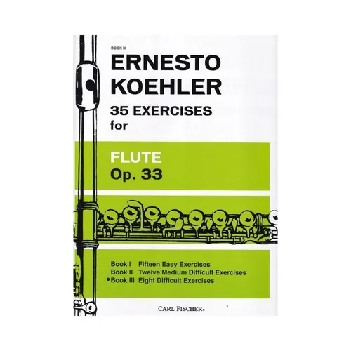 35 Exercises For Flute Op.33 - Vol.3