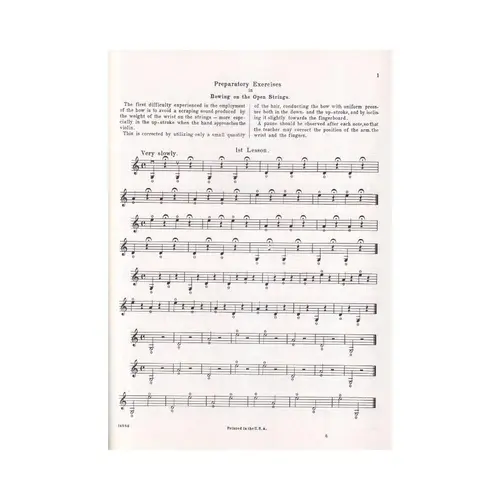 Method For The Violin - Vol.1