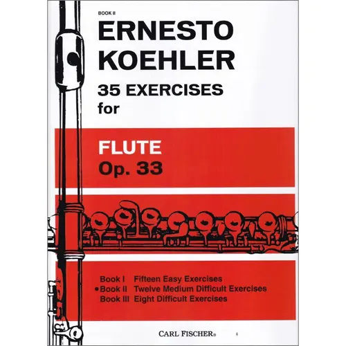 35 Exercises For Flute Op.33 - Vol.2