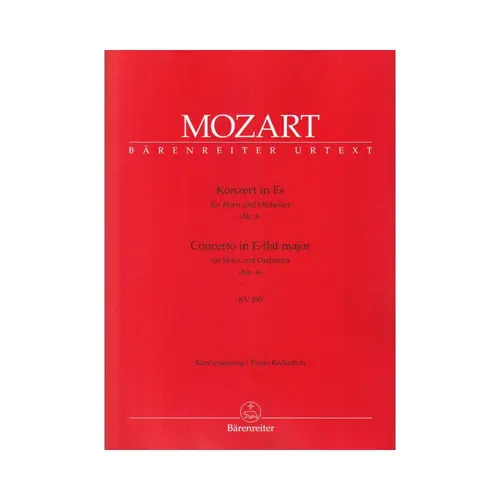 Konzert In Es Fur Horn  Kv 495 - Urtext