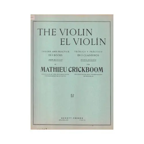 Il Violino - Teorico y Practico Vol.4