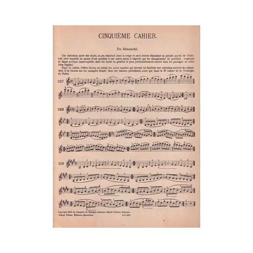 Il Violino - Teorico y Practico Vol.5