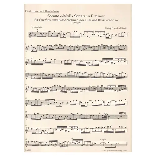 Eleven Sonatas For Flute  (2 Volumes Inseparaveis)