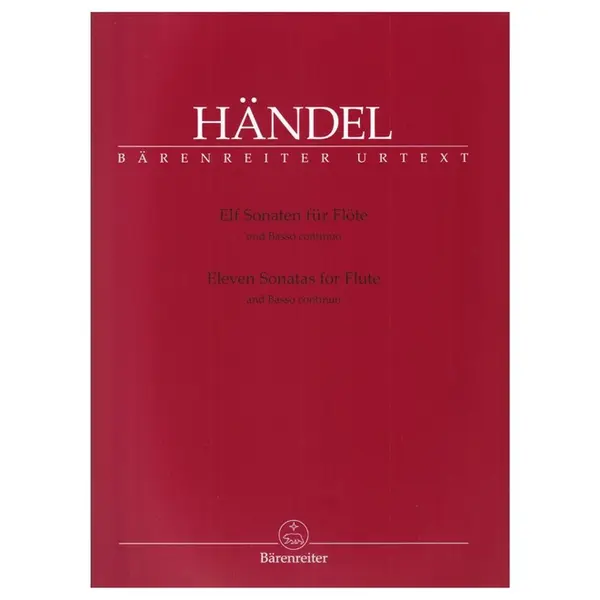 Eleven Sonatas For Flute  (2 Volumes Inseparaveis)