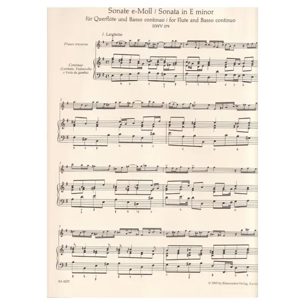 Eleven Sonatas For Flute  (2 Volumes Inseparaveis)
