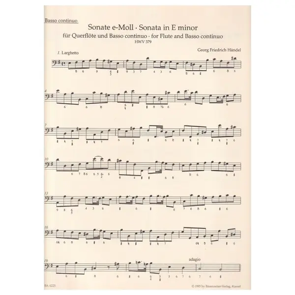 Eleven Sonatas For Flute  (2 Volumes Inseparaveis)