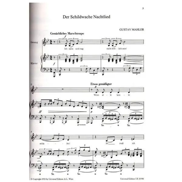 Des Knaben Wunderhorn