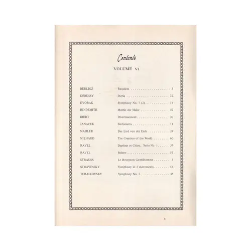 Orchestral Excerpts for clarinet vol.06