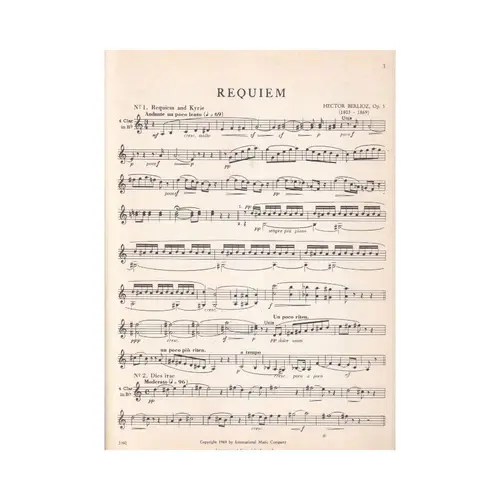 Orchestral Excerpts for clarinet vol.06