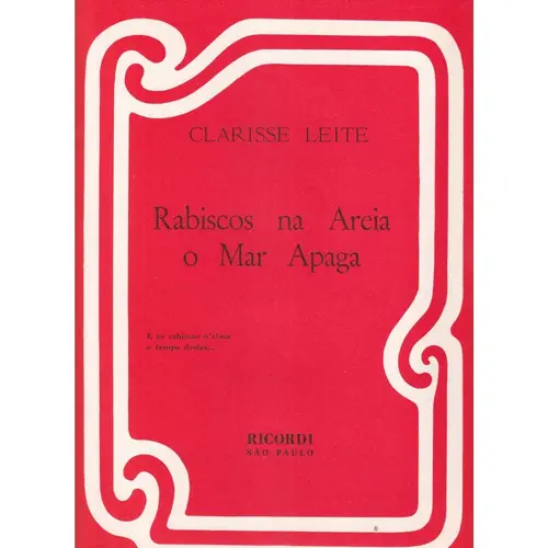 Rabiscos Na Areia O Mar Apaga