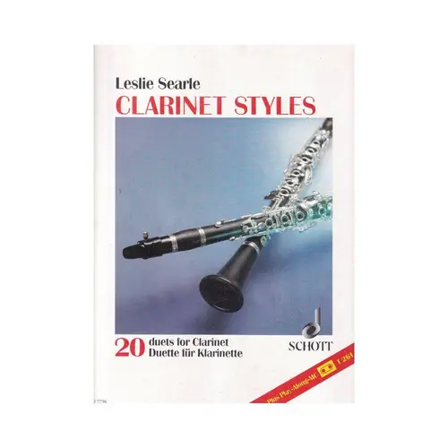 Clarinet Styles - 20 Duets For Clarinet (K7)