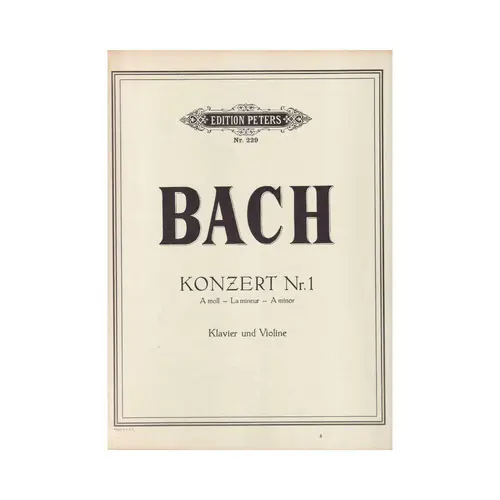 Konzert N.1 A Moll  (Violino)