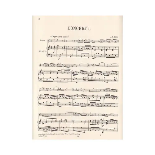 Konzert N.1 A Moll  (Violino)