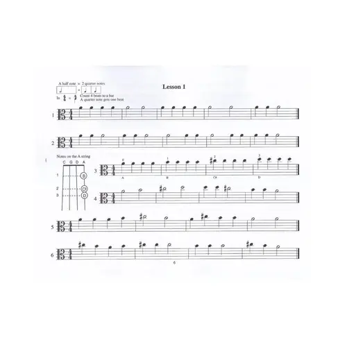 I Can Read Music Vol.2 - A Note Reading Book For Viola Students