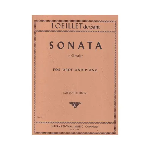 Sonata In G Major (Oboe)