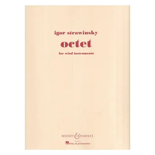 Octet For Wind Instruments - Regente e Partes